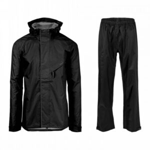 Rain Commuter Easy Schwarzer Anzug – Jacke + Hose Größe 2xl – Bild 2