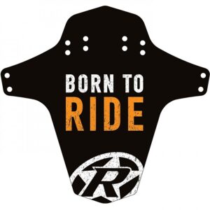 Reverse Mudfender Born To Ride (schwarz/fox-orange) – Bild 2