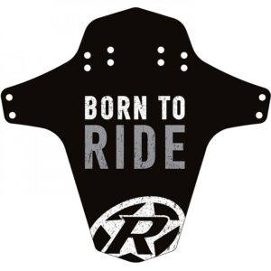 Reverse Mudfender Born To Ride (schwarz/grau) – Bild 2