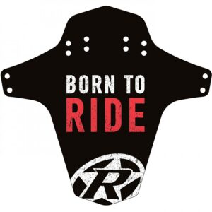 Reverse Mudfender Born To Ride (schwarz/rot) – Bild 2