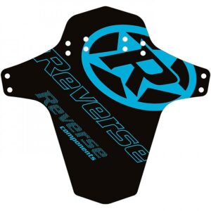 Reverse Mudfender Reverse Logo (schwarz/hellblau) – Bild 2