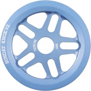 Schutzkettenrad Sunday Knox V2 28t 7075-t6 Frost Blue – Bild 2