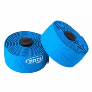 Smootape Granfondo Lenkerband Blau + Schwarze Kappe – Bild 2