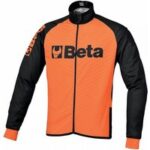 Orangefarbene Winter-radjacke Größe 2xl