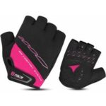 Handschuhe B-race Bump Gel Schwarz / Fuchsia Mis. 1 Grösse S