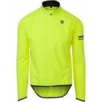 Jacke Rain Sport Mann Gelb Fluo Größe M