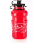 Rote Babywasserflasche Mit Siebdruck