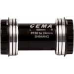 Pf30 Für Shimano B: 68/73 X Id: 46 Mm Keramik – Schwarz Interlock