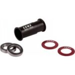 Bb90-bb95 Für Shimano W: 90 5/95 X Id: 37 Mm Chromstahl – Schwarz/rot