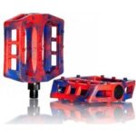 Pedale Demolition Trooper 9/16" Red Blue Marble Nylon