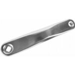 Kurbel Links 170mm Aluminium Mtb Polierte Quadratische Achse