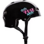 Fuse Helm Alpha Größe: Xs-s Schwarz-rosa