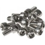 Reverse Steel Pedal Pins Us Small 9 Mm Für Escape Pro+black One+base (silber) 12 Stk.