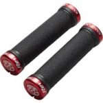 Umgekehrt Griff R-shock Lock Auf ø31mm X 130mm Schwarz-rot