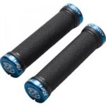 Reverse Griff R-shock Lock On ø31mm X 130mm Schwarz-blau