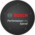 Performance Speed Schwarze Logoabdeckung. Mit Montierten Abdeckungen.