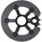 Sprocket Utility W. Guard 25t 7075-t6 Schwarz