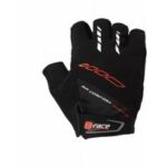 Handschuhe bump gel schwarz / rot grösse m