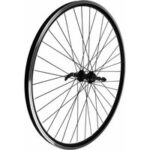 29-zoll-mtb-hinterrad schwarzes aluminium qr-v-bremse 7/8-v-gewinde auf lagern