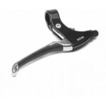 Bremshebelpaar v-brake 4 finger aluminium mit gummi