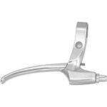 Bremshebelpaar v-brake 4 finger silber aluminium