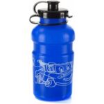 Babyflasche siebdruck blau