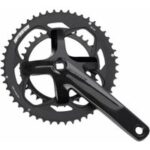 Vero pro jis 50 x 34 170 mm shim / sram 10 / 11v schwarze kurbelgarnitur aus aluminium