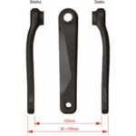 Kurbelpaar e-bike ck-220 / is breiter 170 mm