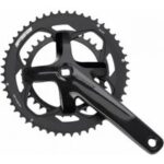 Vero Pro Jis 50 X 34 170 Mm Shim / Sram 10 / 11v Schwarze Kurbelgarnitur Aus Aluminium