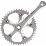 Race crankset 46t x 3/32 x 165mm silber