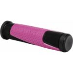 Paar doppel-d-griffe 125 mm schwarz / pink