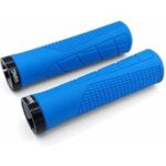 Paar mtb pro griffe mit 135 mm blauem sicherungsring