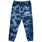 Sunday Jogginghose Lang Blau Batikmuster Xl