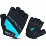 Handschuhe b-race bump gel schwarz / aquam mis. 2 grösse m