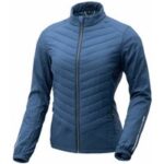 Dunkelblaue half-jacke