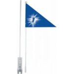 Blaue Babyflagge