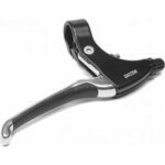 Bremshebelpaar V-brake 4 Finger Aluminium Mit Gummi