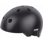 Bmx-helm Größe M. Schwarze Farbe