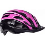 Helm S-291 Mit Scheinwerfer Pink / Schwarz / Weiss Grösse M 54 / 59cm