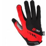 Bump Gel Pro Handschuhe Schwarz/rot Grösse M Lang