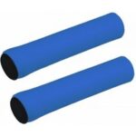 Blaue 130mm Silikon-mtb-griffe