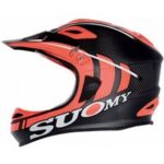 Helm Jumper Carbon Orange Fluo - Größe M (58cm)