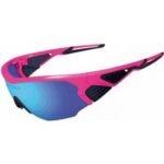 Fuchsiafarbene Roubaix-brille