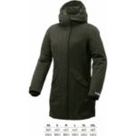 Magic Parka Lady 2in1 Grüne Airborne-jacke Größe L