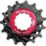 Roter Verschlussring-kit + Schwarze Aluminium-12f-ritzel – Sram Xd-körper