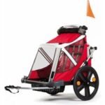 B-travel Roter Babytragewagen (max. 35 Kg)