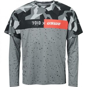 Uswe Swede Co-lab Mtb Jersey Longsleeve Größe: L Schwarz-weiß – Bild 2