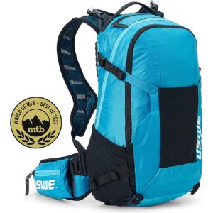 USWE Shred 25 Liter Rucksack Blau für Freeride und MTB mit No Dancing Monkey 2.0 – Bild 2