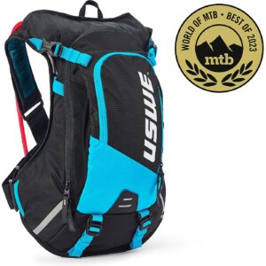 USWE MTB Hydro 12L Rucksack Blau mit No Dancing Monkey System – Bild 2