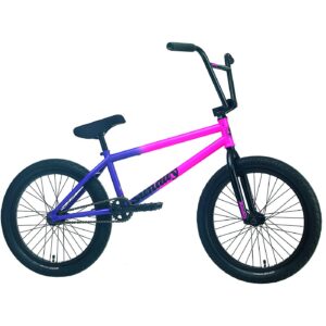 BMX Fahrrad Sunday Street Sweeper Seeley LHD - Mattes Pink mit Grape Fade – Bild 2